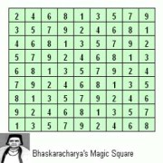 Bhaskaracharya's Magic Square